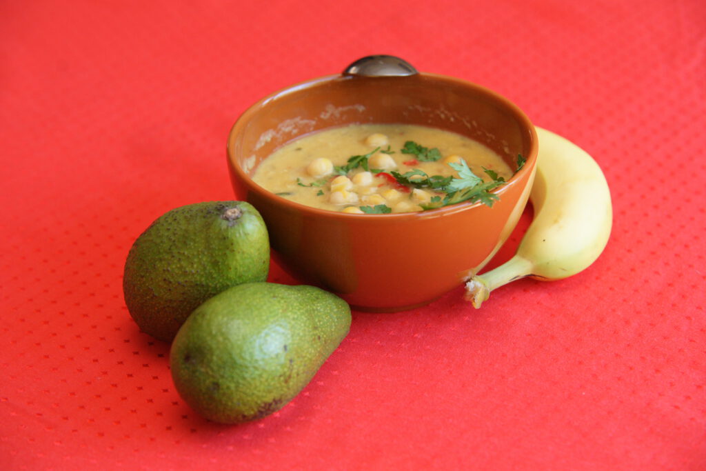 alkaline chickpea soup